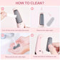 Electric foot callus remover for removing dry, rough, and hardened skin with ease