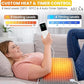 Electric heating pad for gentle heat therapy and muscle relaxation