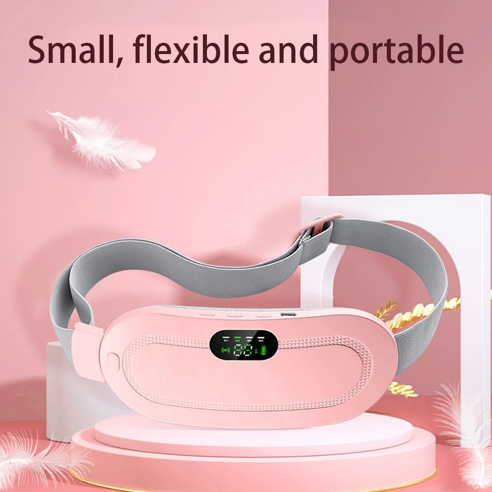 Electric waist heating pad for menstrual cramps and lower abdominal warmth