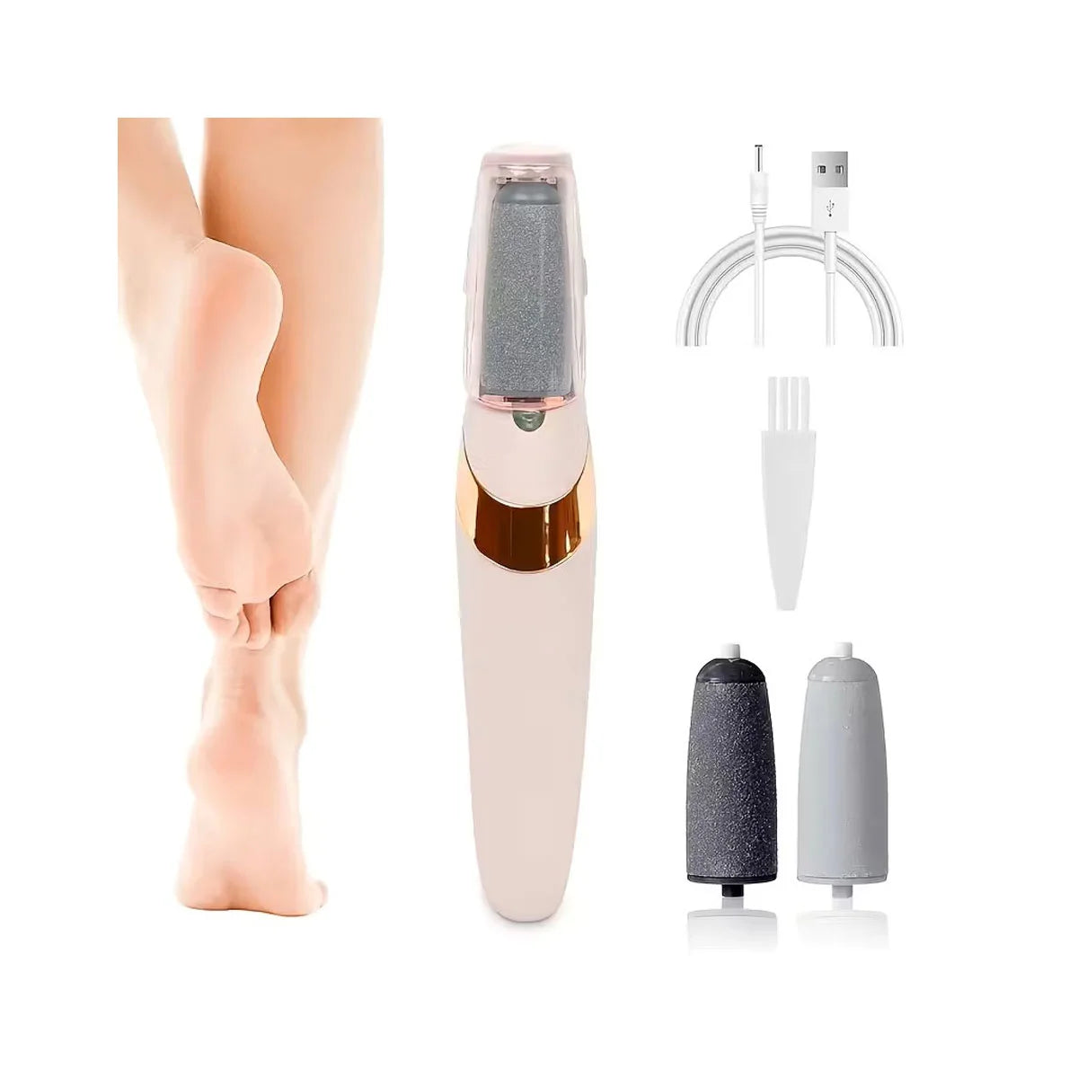 Finishing Touch Flawless Pedi electric callus removal device for smooth and soft feet