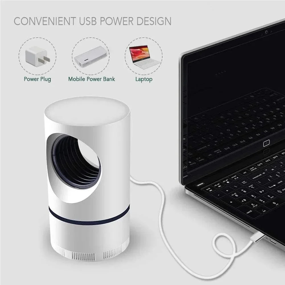 USB-powered air purifier for laptop, compatible with power bank, plug, or laptop USB port