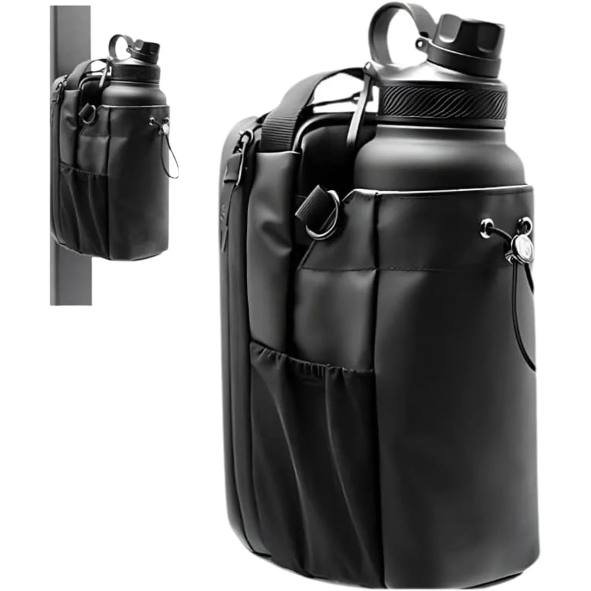Magnetic gym bag for men and women with spacious storage for workout essentials
