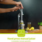 Manual citrus fruit juicer press for making fresh juice with easy operation