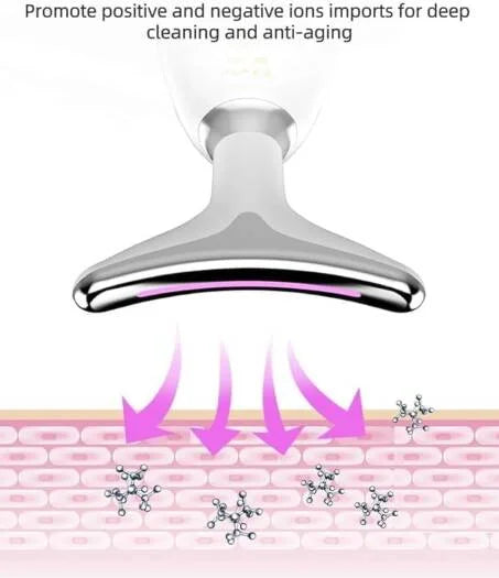Multifunctional face massage tool for improving skincare routine and facial relaxation