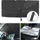 Portable car sunshade cover for keeping the car cabin cool and protected