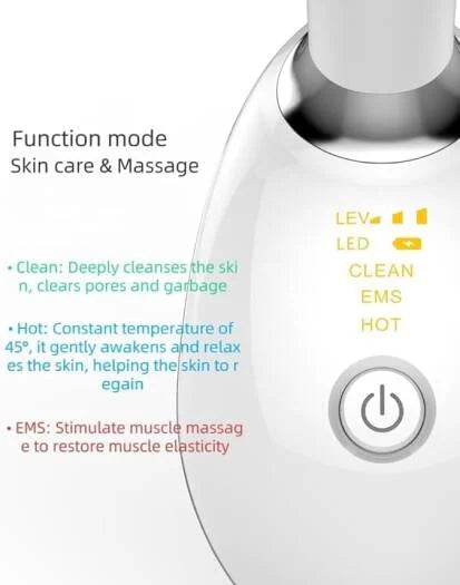 Portable skincare massage tool for facial treatment and daily beauty routine