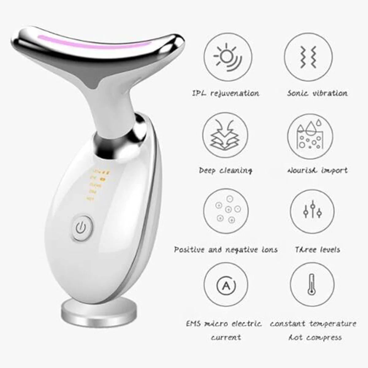Wavy Chic Beauty multifunctional facial massager for skincare and relaxing facial care